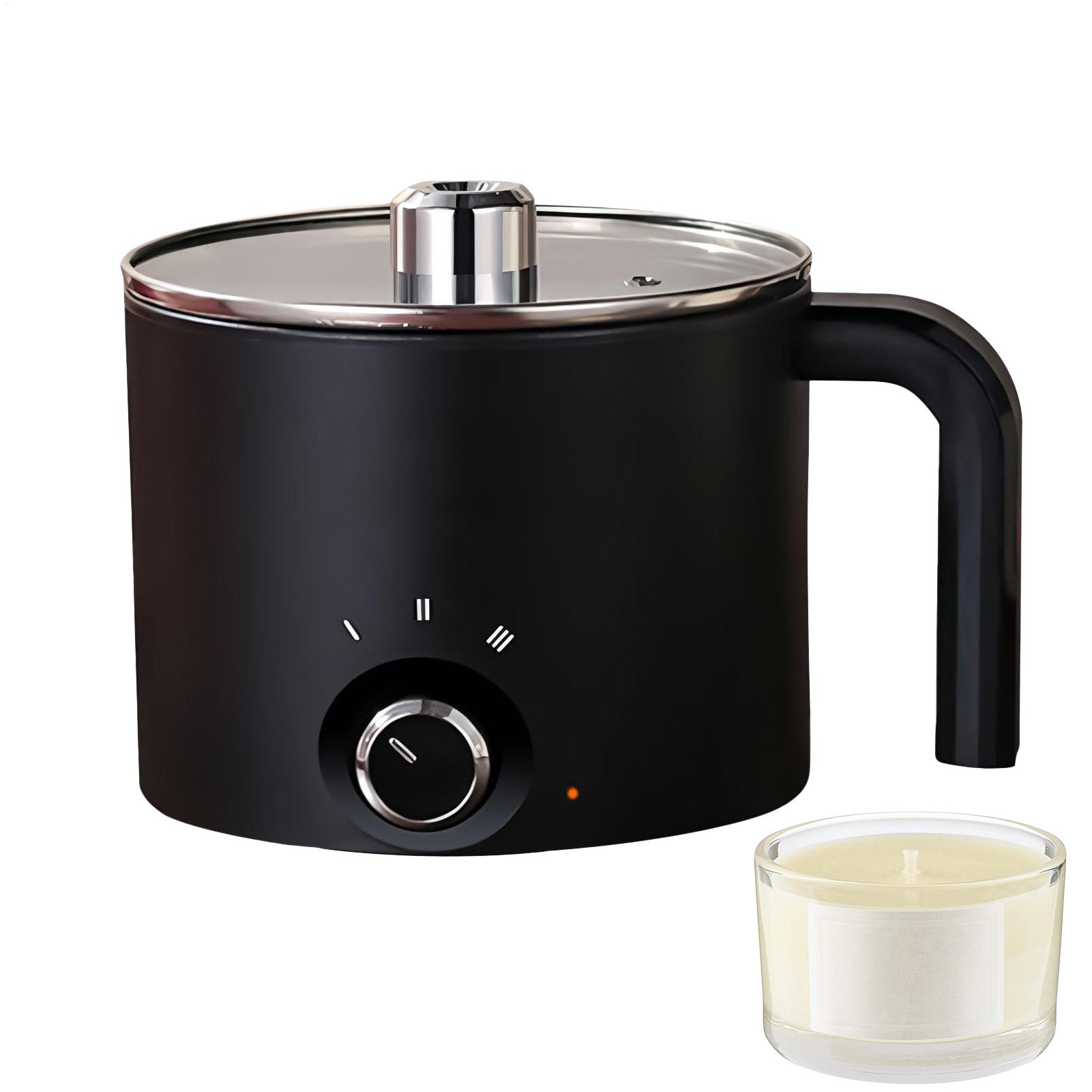 Candle Making Class - キャンドルワックス溶解ポット 1.5L 大型ステンレス製電気式ノンスティックキャンドル製造ポット 溶解ピッチャー (石鹸、キャンディー、チョコレート用)