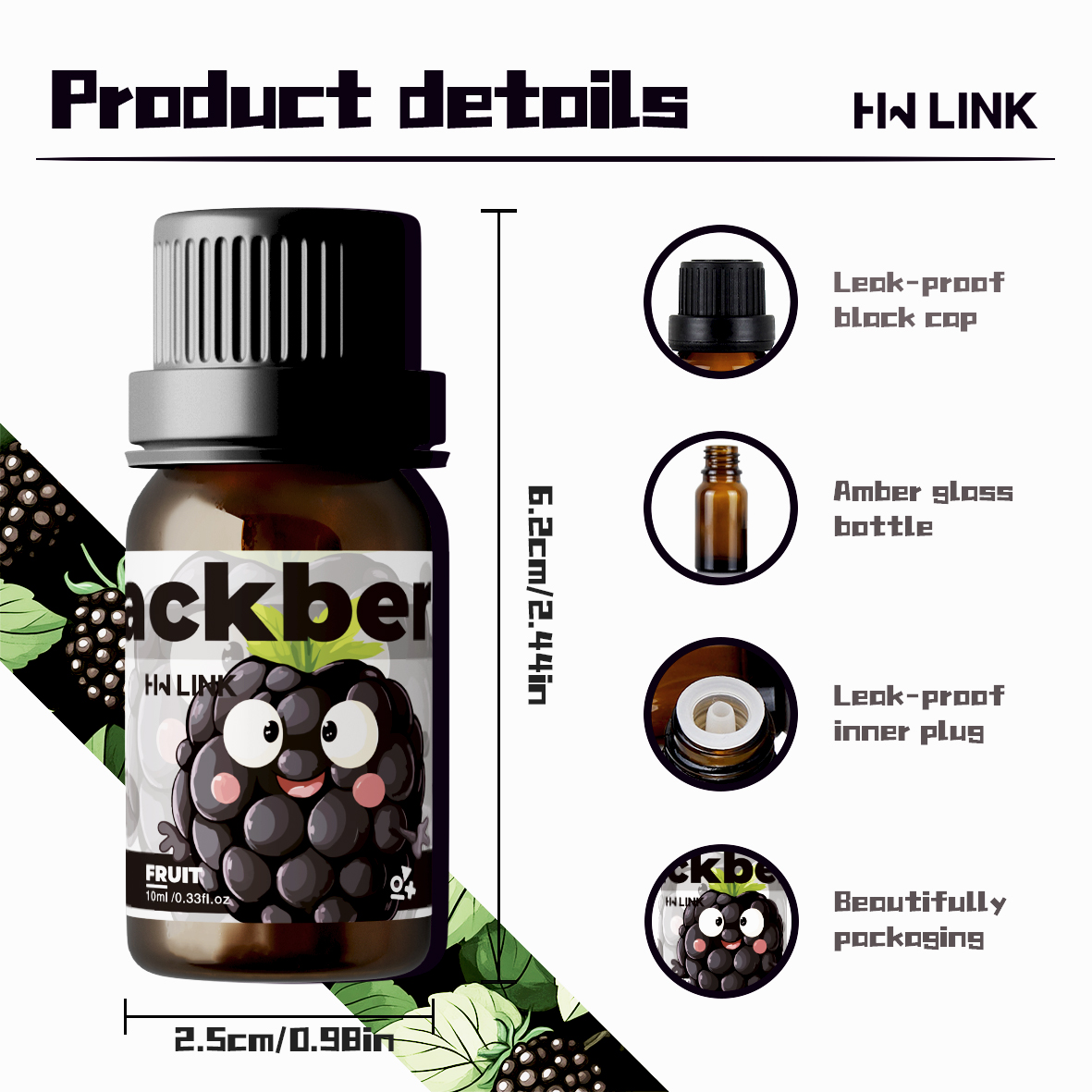 ブラックベリーエッセンシャルオイル 10ml 香り付きオイル - Candle Making Scents のレビューと価格