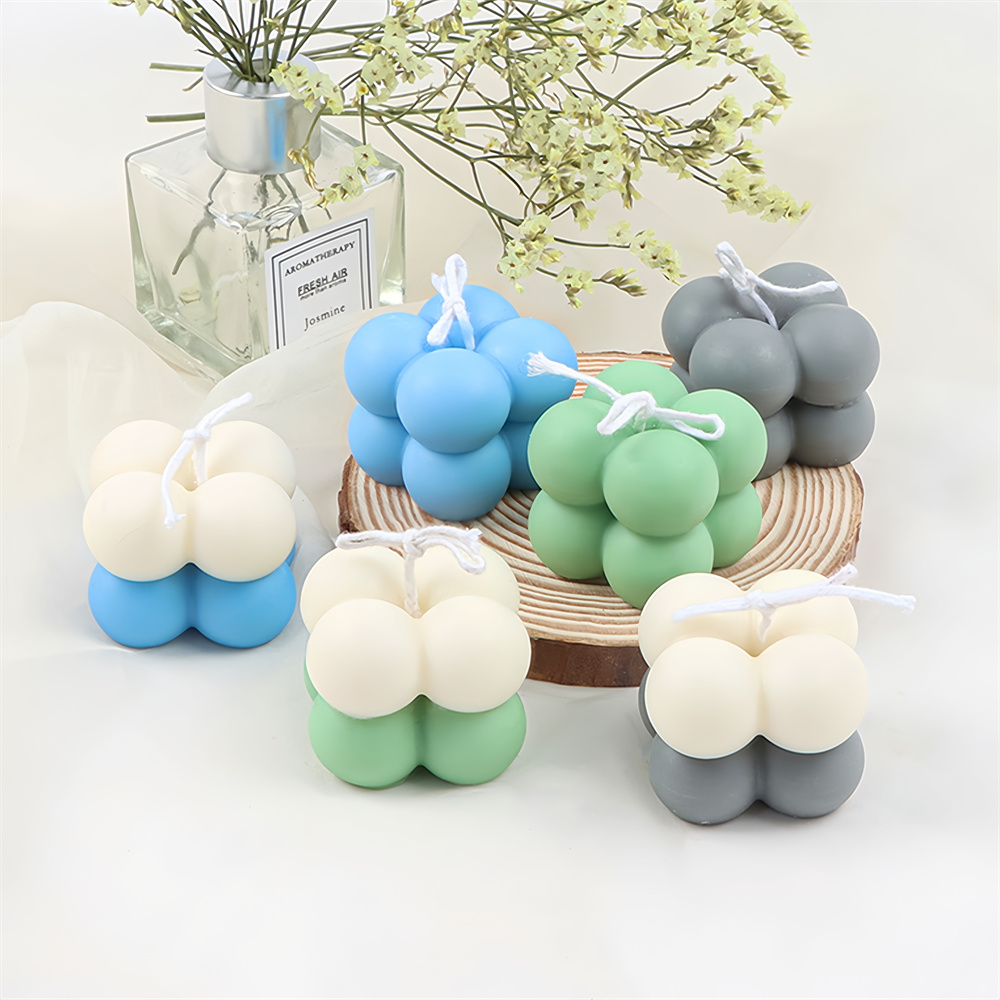 クリスマスヒイラギの葉バブルキャンドルシリコーン型手作りアロ - Xmas Candle Making のレビューと価格