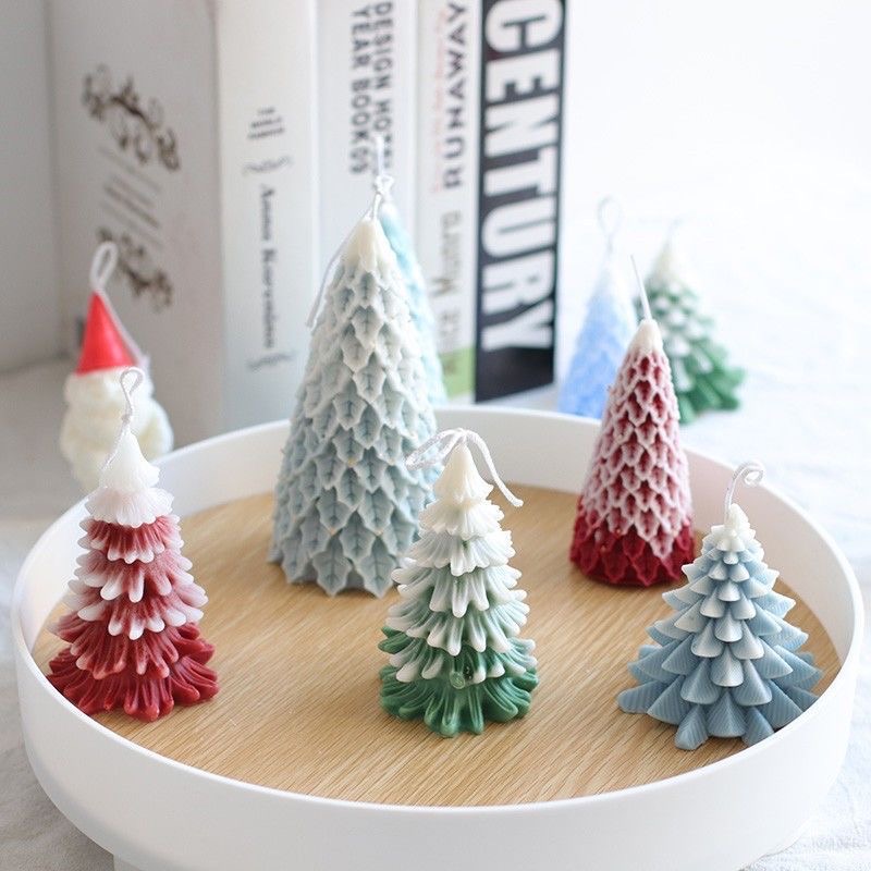 クリスマスシリコンモールド DIY キャンドル型 シリコン  - Xmas Candle Making のレビューと価格