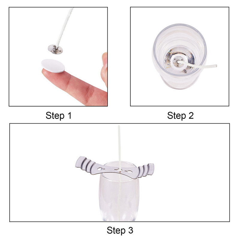 キャンドルウィック用両面粘着ドット,クリア,トレースなし,固 - Adhesive Dot Wick のレビューと価格
