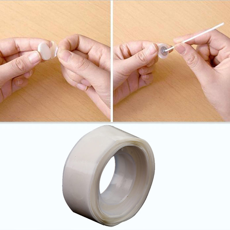 キャンドル作り用芯ステッカー 透明固定接着剤 DIYキャンド - Adhesive Dot Wick のレビューと価格