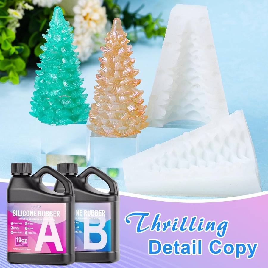 シリコンモールド作成キット、38.8オンス 15A弾性液体シ - Candle Making Class のレビューと価格