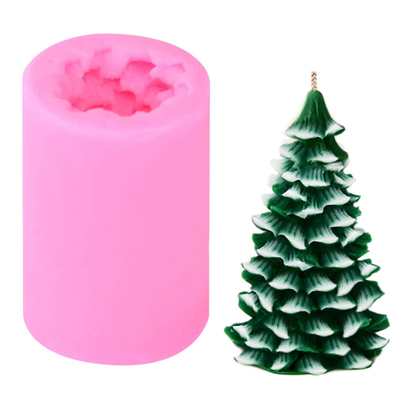 3D クリスマスツリーキャンドルモールドシリコーンキャンドル - Xmas Candle Making のレビューと価格